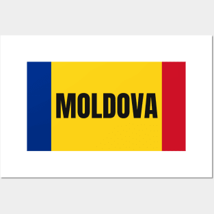 Moldovan Flag Colors Posters and Art